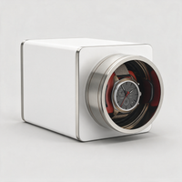 Corvane travel watch winder - three-quarter angle view