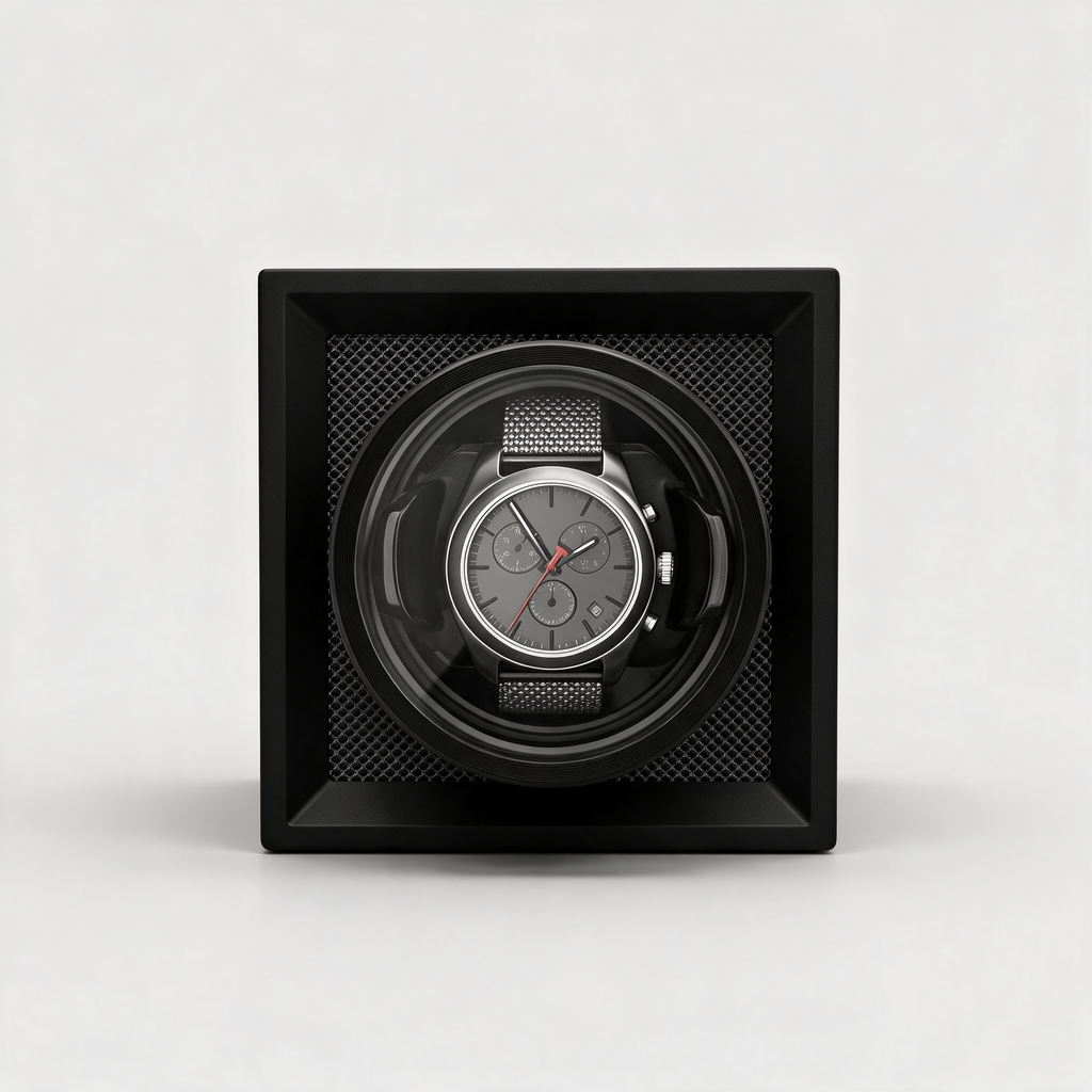 Solstane single watch winder - front view