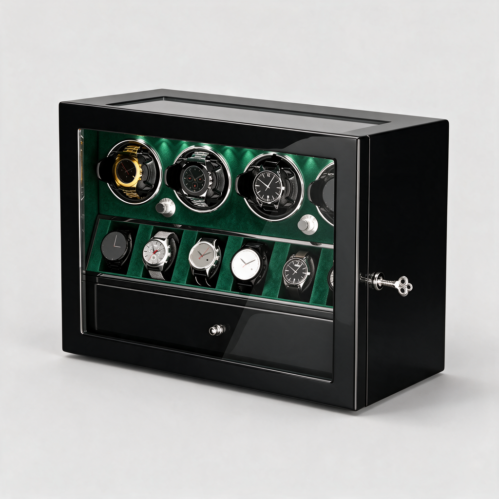 Brennic watch winder - Green