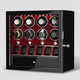 Mervane 8-winder watch cabinet - Red interior