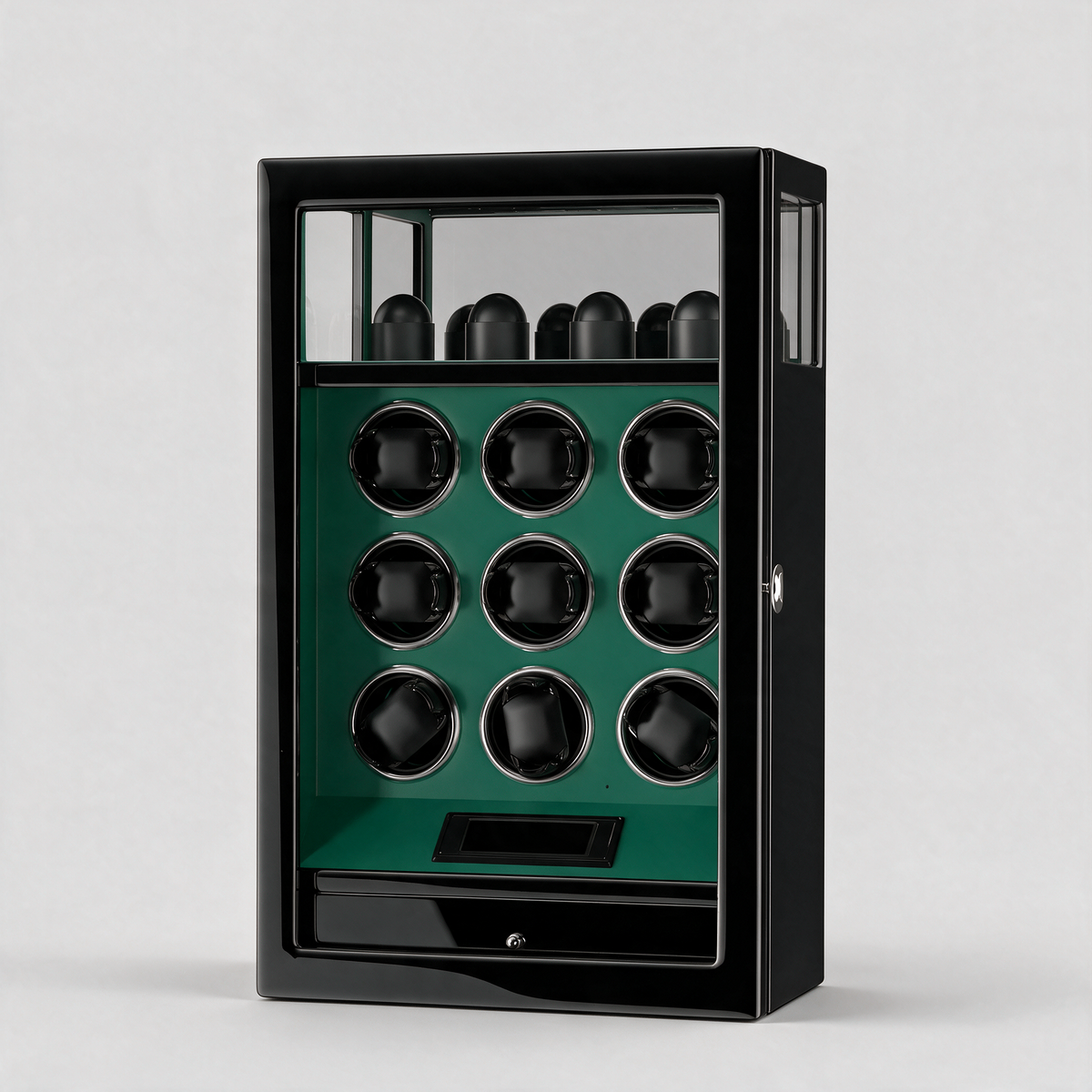 Ashgrove fingerprint watch winder - Green