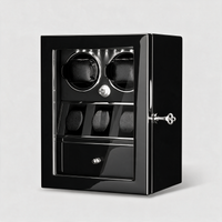Castellan watch winder cabinet - Black