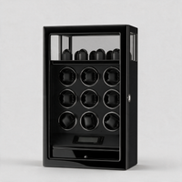 Ashgrove fingerprint watch winder - Black