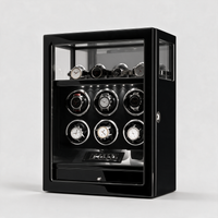 Thalorn fingerprint-lock watch winder - Black
